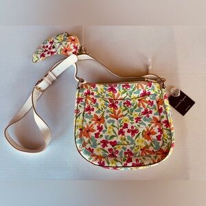 Stylish Pretty Classy Cute Vegan Leather Nanette Lepore Crossbody Sunglass Case